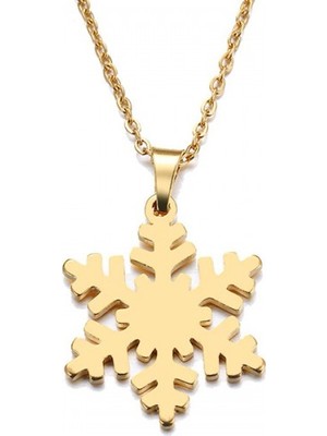 kuyumcudan Kar Tanesi Gold Kaplama - V087