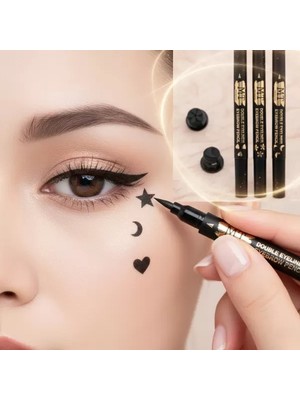Zenvia 4'lü Desenli Çift Taraflı Eyeliner Seti