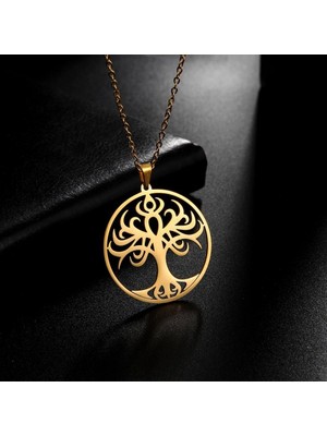 kuyumcudan Hayat Ağacı Model-12 Gold - V061