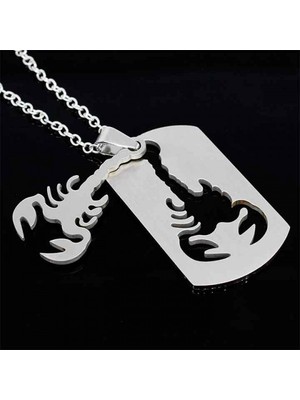 kuyumcudan Iki Parça Akrep Gümüş - V067