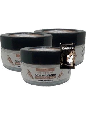 Süper Three Brand Arnavut Kremi Whitening Cream 3'lü Bölgesel  Kremi 50 ml + 1 Hediye Jel