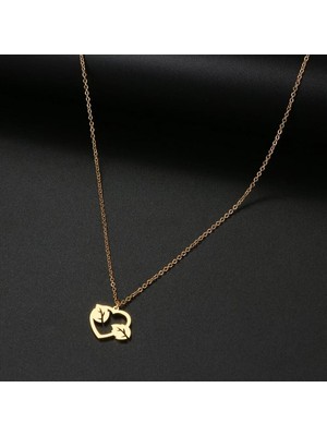 kuyumcudan Kalp Içinde Yaprak Gümüş - V079