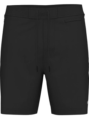 Calvin Klein Erkek Kısa Boy Dokuma Kumaş Yazlık Kullanım Siyah Şort LV00N61049-UB1