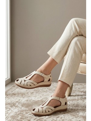 Forelli Sally Kadın Deri Delikli Ayakkabı