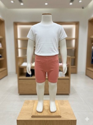 Gap V-Bf Bıke Short Turuncu Kız Çocuk Sort