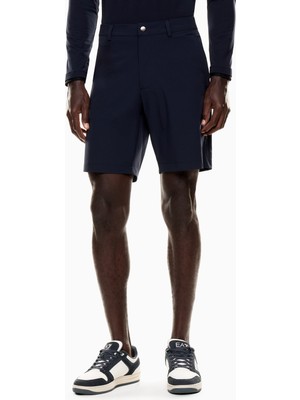 EA7 Erkek Slim Fit Teknik Kumaşlı Lacivert Şort 7M000194 AF14589-UB102
