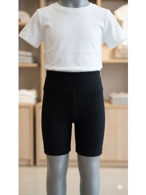 Gap V-Rıbbed Bıke Short Kız Çocuk Tayt