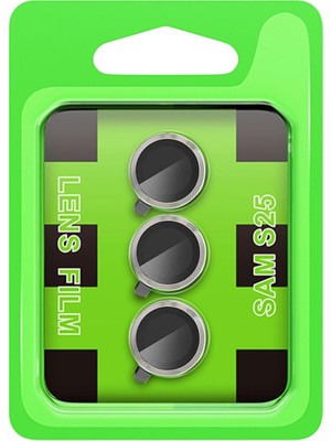 Buğz Samsung Galaxy S25 Plus Raze Metal Kamera Lens - Lacivert-Mavi