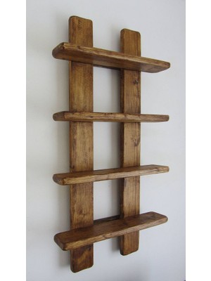 Timber's Team Lumira Ahşap Duvar Rafı