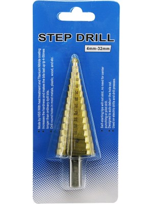 Go İthalat Hss Kademeli  Matkap Ucu  4-32MM (5491)