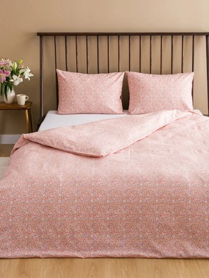 LC Waikiki Lcw Home Karışık Çiçek Desenli Çift Kişilik Nevresim Seti