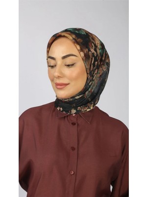 Lo'cella Pamuklu Soft Eşarp 4554-5 Siyah