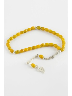 Uluora Mısır Kesim Cam Taş Tesbih 7 mm