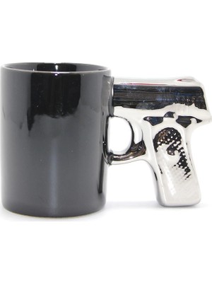 MiraLive Porselen Silahlı Kupa Bardak