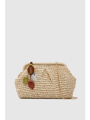 Oggo Hasır Midium Clutch & Çapraz Çanta