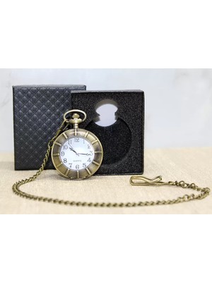 Fta Ticaret Özel Kutulu Antik Köstekli Saat Model 6