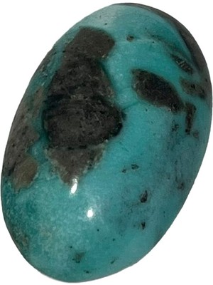 Hasyılmaz Doğal Iran Nişabur Firuze (Turkuaz) Taşı 38,5 Karat - 7,70 Gram T157