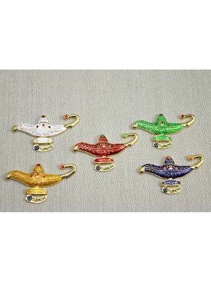 Fta Ticaret Swarovski Taşlı Alaaddin'in Sihirli Lambası Magnet