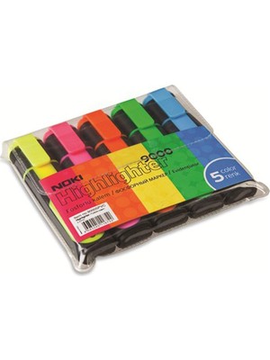 Stabilo Noki 9000 5 Renk Fosforlu Kalem Seti
