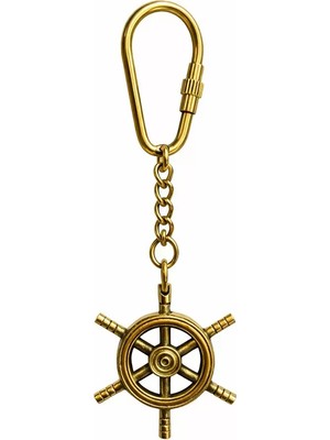 Zenvia Pirinç Dümen Anahtarlık - Model 2