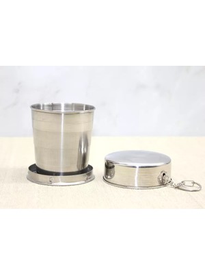 Store Mania Ieg™ Katlanabilir Tekli Paslanmaz Çelik Shot Bardak - Model 1