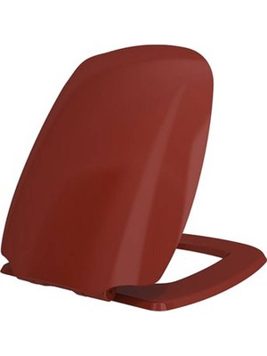 Bocchı Bocchi - Fenice Soft Klozet Kapağı Parlak Kırmızı Yavaş Kapanır - A0327-019