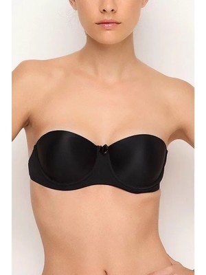 Amora Fancy Clothing Nurteks 1505 Straplez Sırt Şeffaf Sütyen