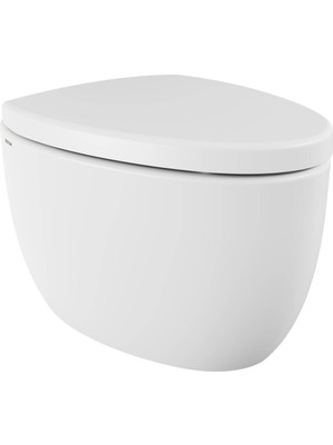 Bocchı Bocchi - Etna Rimless Kanalsız Asma Klozet Parlak Beyaz, Kapak Hariç - 1685-001-0128