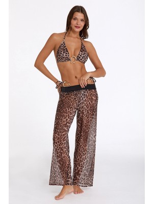 Amora Fancy Clothing Argento 2089-3021 Kadın Tül Pantolon