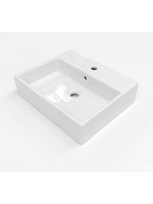 Ideal Standard - Plain Tezgah Üstü Lavabo 50X42 cm Beyaz Outlet - Z250601-