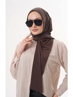 Alivascarf Pratik Hazır Çıtçıtlı Büzgülü Tesettür Şal
