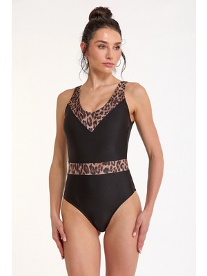 Amora Fancy Clothing Argento 0558-3021 Kadın V Yaka Mayo