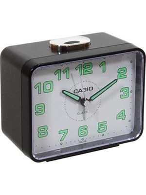 Nuvvo Casio TQ-218-1BDF Masa Saati, Siyah, Standart