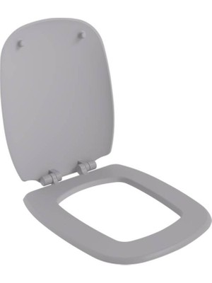 Bocchı Bocchi - Fenice Soft Klozet Kapağı Mat Gri Yavaş Kapanır - A0327-006