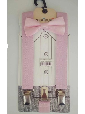 Miniko Kids 23 Nisan 29 Ekim Çocuk Okul Papyon Pantolon Askı Seti