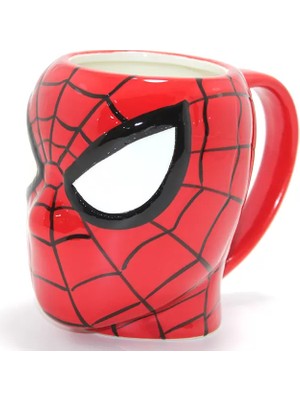 Store Mania Ieg™ 3D Spiderman Tasarımlı Porselen Kupa Bardak
