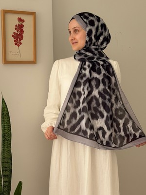 Moda Leopar Desen Şal