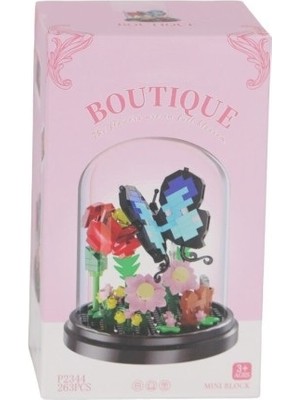 NW NessiWorld C7725-P2344 Fanuslu Çiçek Bricks