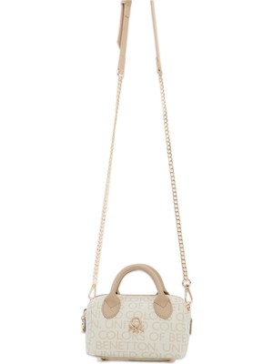 Benetton BNT_1788 10X16X8 El Bej Kadın Çanta