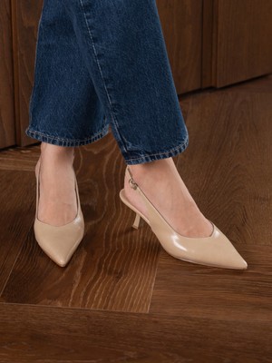 Ece'nin Butiği Lilly Ten    Topuklu Ayakkabı