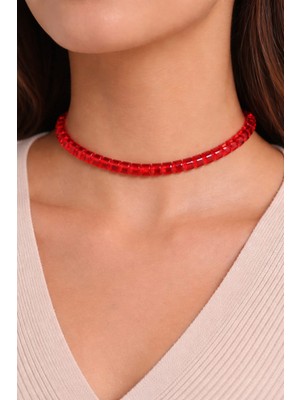 Yakut Doğaltaşı Kolye