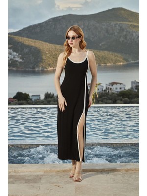 Cossy By Aqua Kadın Siyah Elbise A26792