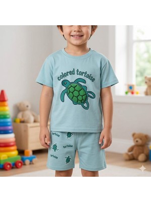 Veraye Sock Colored Baskılı Kaplumbağa Penye Tkm