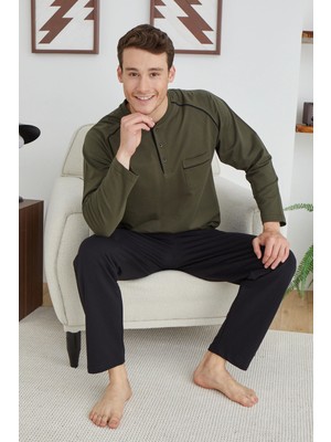 Kly Midi Yaka Pijama Takımı