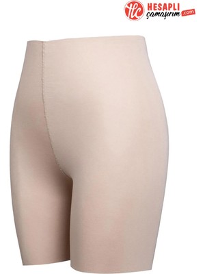 Bolero Premium Kadın Dikişsiz Seasmless Modal Pamuklu Likralı Rahat Toparlayıcı Uzun Boxer Külot