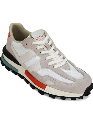 Lufian Lufıan Auke 111230272 Erkek Taş Sneaker Ayakkabı
