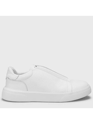 Lufian Dante Beyaz Sneaker Erkek Deri Ayakkabı