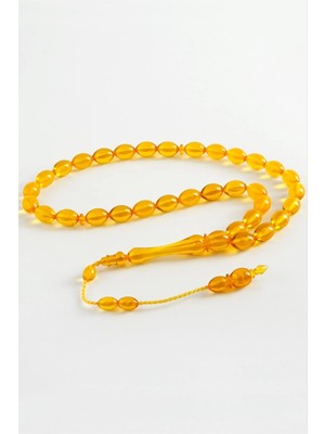 Marsilyan Zeytin Şekilli Plastik Tesbih 8*11 mm