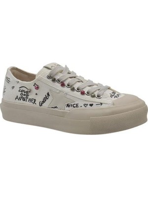 Guja 26Y312-1 Kadın Taş Zımba Golden Sneaker Ayakkabı