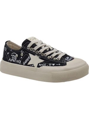 Guja 26Y312-1 Kadın Taş Zımba Golden Sneaker Ayakkabı